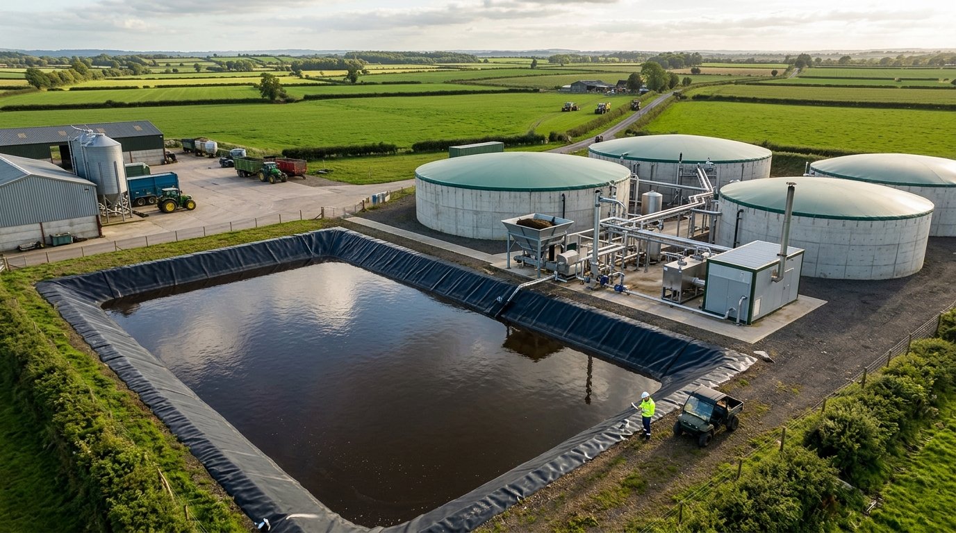 Digestate Storage Lagoon Liners: Protecting Farms with Reliable Geomembrane Solutions
